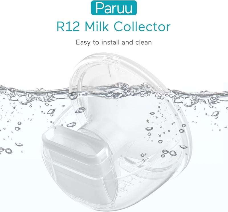 Paruu P10 Full Set Collector Cup, Original Breast Pump Parts, Wearable Breast Pump Replacement Accessories, 1 Set - Image 3